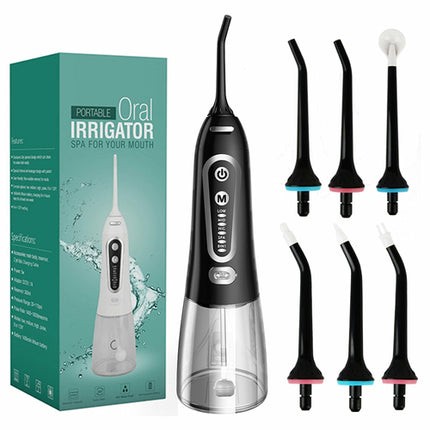Portable Oral Irrigator Dental Water Flosser Device Thread Teeth