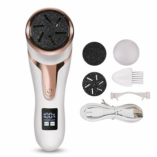 Electric Pedicure Tools Foot Care 3 Grinding Heads