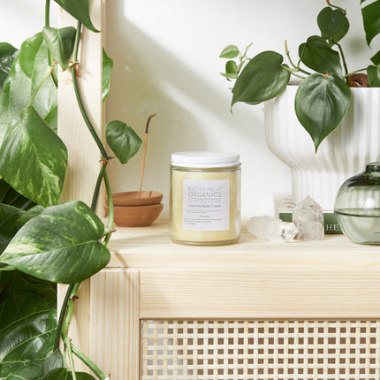Healing Body Cream / organic body lotion / winter skin / dry skin /