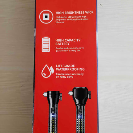 Kezu Aluminum Alloy Strong Light Flashlight , Emergency Rescue,18650 Battery ( T02-A )