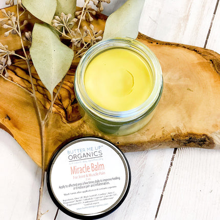 Miracle Balm / Organic Herbal Pain Balm / Muscle Pain / Deep Joint