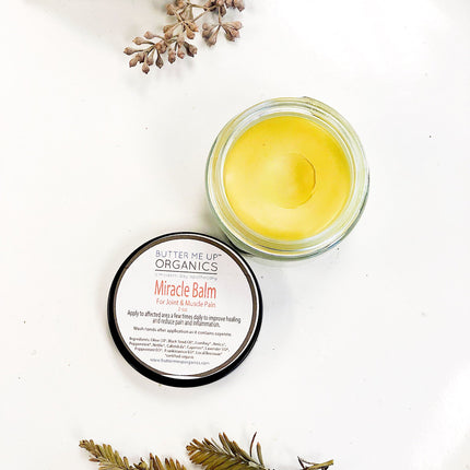 Miracle Balm / Organic Herbal Pain Balm / Muscle Pain / Deep Joint