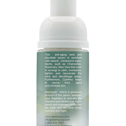 Anti-Wrinkle Neck & Décolleté Serum with Collagen & Rose Water