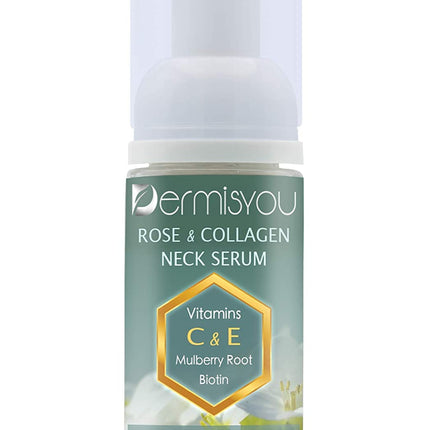 Anti-Wrinkle Neck & Décolleté Serum with Collagen & Rose Water