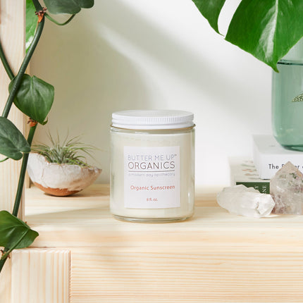 Natural Organic Sunscreen / Safe Sunscreen / Non-Nano Zinc Oxide