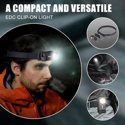 Ultrafire P4 Edc Headlamp Pocket Light - 500Lm