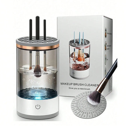 OFFTESTY Electric Makeup Brush Cleaner Machine
