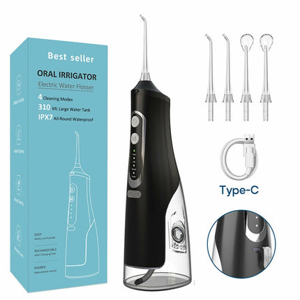 Newest Portable Oral Irrigator USB Charging Electric Water Jet Flosser
