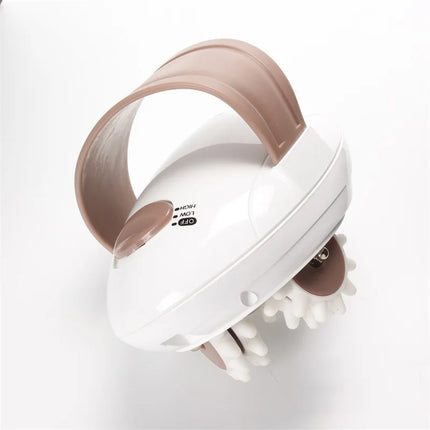 Semme Electric Full Body Slimming Massager with 3D Rotating Rollers for Neck Shoulder Back Leg Fat Burning Muscle Relaxation - EU Plug