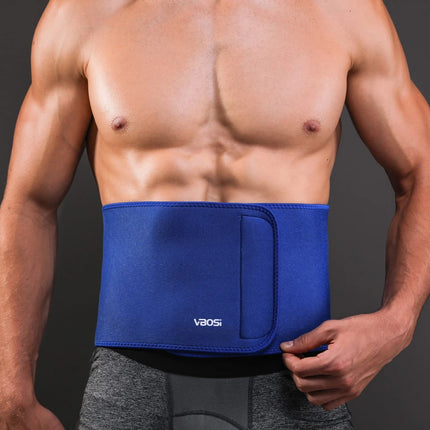 OIMG sport accessories Back Support Brace Belt Lumbar Lower Waist Double Adjust Back Pain Relief waist support