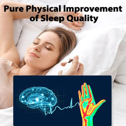 Vastaint High Quality Portable Sleep Aid Device Rechargeable Stress Relief Hand Held Sleep Aid Mood Improvement Device Anxiety Relief - Green