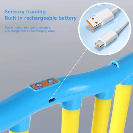 JIMITU Challenge Falling Sticks Game Kids Stick Catching Toy Training Reaction Ability Educational Parent-Child Interactive Toy Sports - With controler