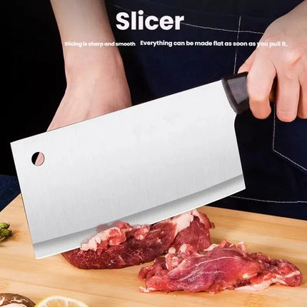 HOME SKILL High Quality Kitchen Knives Kitchen Multi-purpose Sharp Slicer Stainless Steel Chef's Meat Knife Cost-effective Knives Kitchen