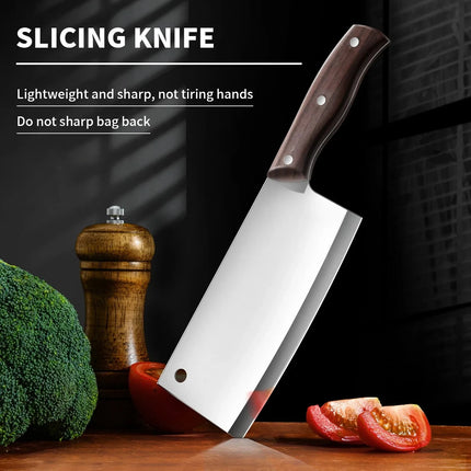 HOME SKILL High Quality Kitchen Knives Kitchen Multi-purpose Sharp Slicer Stainless Steel Chef's Meat Knife Cost-effective Knives Kitchen
