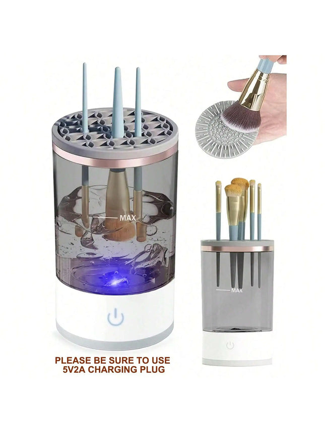 OFFTESTY Electric Makeup Brush Cleaner Machine