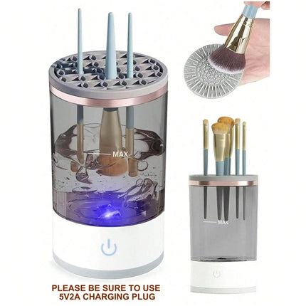 OFFTESTY Electric Makeup Brush Cleaner Machine