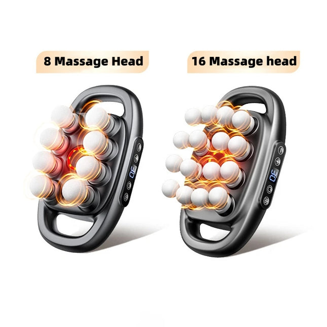 VTT Deep Tissue Percussion Massage Gun Set with 30 Intensities Quiet Muscle Massager for Back Shoulders Legs Pain Relief