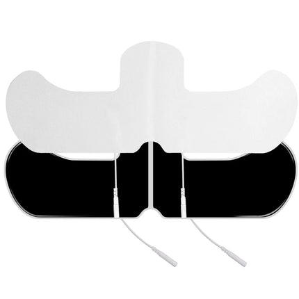 Raiuleko 1Pcs EMS Electrode Pads 2 mm Plug 34x13cm for Shoulder Acupuncture Muscle Stimulator Massager TENS Replacement Pad Non-woven Gel