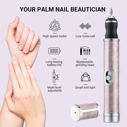 20000RPM Electric Nail Polisher Rechargeable Nail Polisher Nails