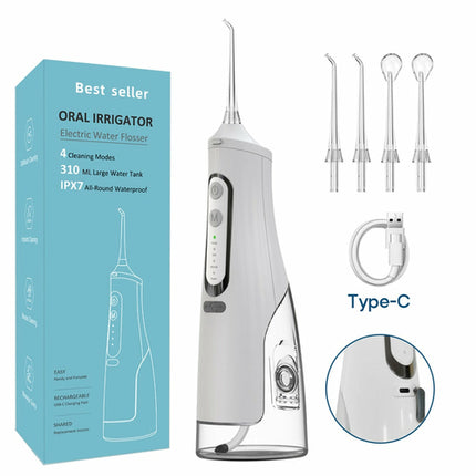Newest Portable Oral Irrigator USB Charging Electric Water Jet Flosser