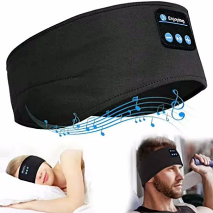 branches Sleep Mask Bluetooth Sleeping Headphones Headband Thin Soft Elastic Comfortable Wireless Music Headset Eye Mask For Side Sleeper - Grey