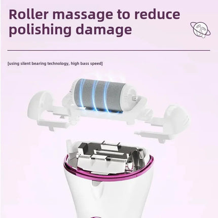 Electric Foot Grinder Dead Skin Remover Home Use Foot Scrubbing Tool
