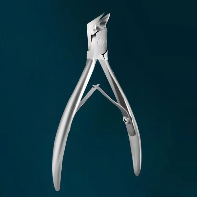 FERYES Stainless Steel Toenail Clipper Straight Blade for Ingrown & Thick Nails Sharp Pointed Tip Ingrown Nail Clipper Manicure Tools -  A-Silver