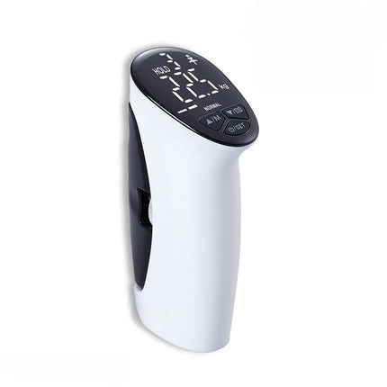 MIHJUSFDH Digital Hand Dynamometer Electronic Grip Strength Meter Auto Capturing LED Display Accurate Portable for Grip Strength - White