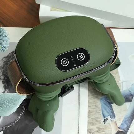HENIRAG 3-Level Modes Bionic Neck Massager Shoulder Back Massagers Electric Kneading Muscles cervical Pillow Relax Neck Waist Leg Body