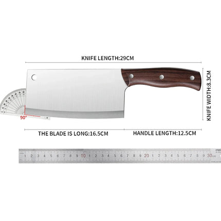 HOME SKILL High Quality Kitchen Knives Kitchen Multi-purpose Sharp Slicer Stainless Steel Chef's Meat Knife Cost-effective Knives Kitchen