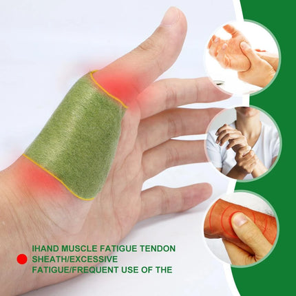Sumifun 12pcs Self-Heating Knee Pain Patch Wormwood Herbal Extract Joint Arthritis Sticker Relief Swelling Bruise Medical Plaster