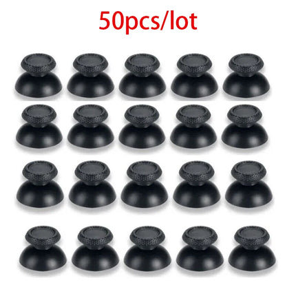 KYVG 50 Pcs Replacement Controller Analog Thumbstick Thumb Stick Mushroom Grip Cap Cover for Ps4 Pro Slim Ps5 Xbox One 360 Dropship - 50pcs for ps5