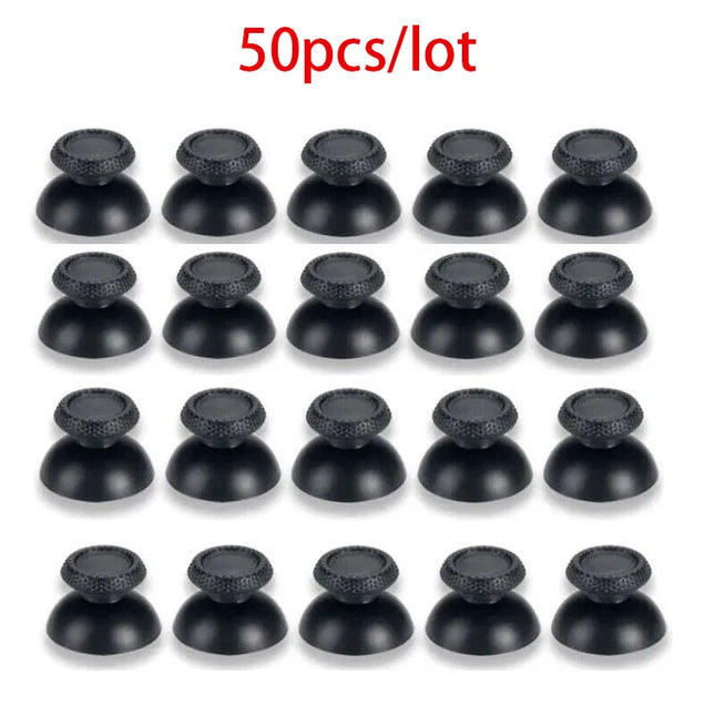 KYVG 50 Pcs Replacement Controller Analog Thumbstick Thumb Stick Mushroom Grip Cap Cover for Ps4 Pro Slim Ps5 Xbox One 360 Dropship - 50pcs for ps5