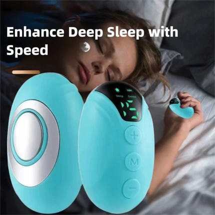 Vastaint High Quality Portable Sleep Aid Device Rechargeable Stress Relief Hand Held Sleep Aid Mood Improvement Device Anxiety Relief - Green