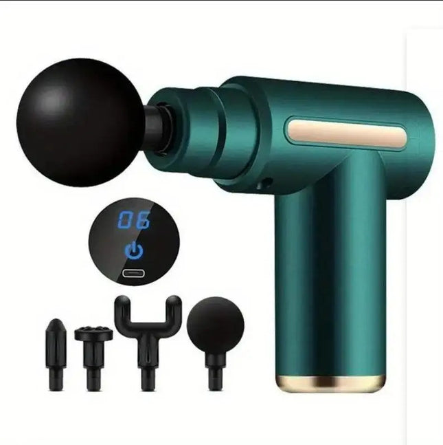 MYMM Mini Muscle Massage Gun Protable Body Massager Deep Handheld Percussion Massager For Body Back And Neck Leg