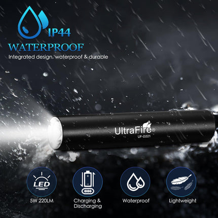 Ultrafire Uf-D221 Edc Flashlight - 220Lm