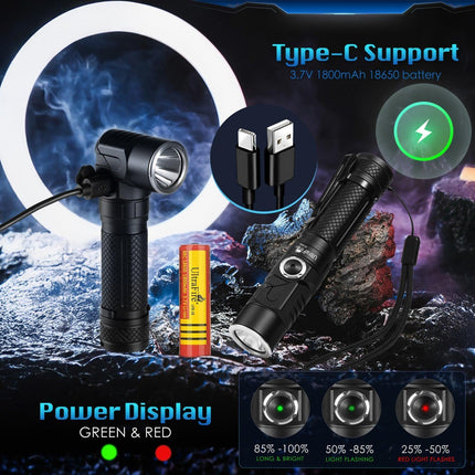 Ultrafire Uf-D232 Edc Flashlight - 1000Lm