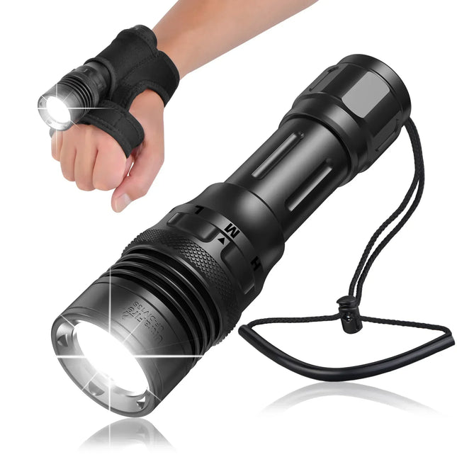 Uf-Div13S Diving Flashlight - 3350Lm 100M Underwater