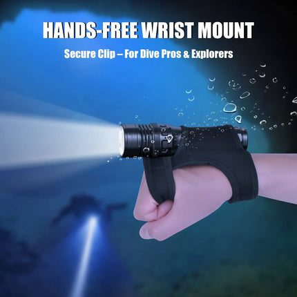 Uf-Div13S Diving Flashlight - 3350Lm 100M Underwater