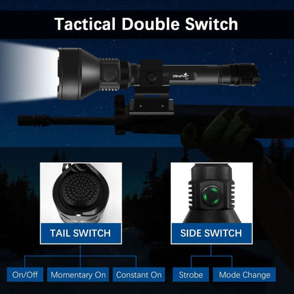 Ultrafire V7 Heavy-Duty Flashlight - 2300Lm