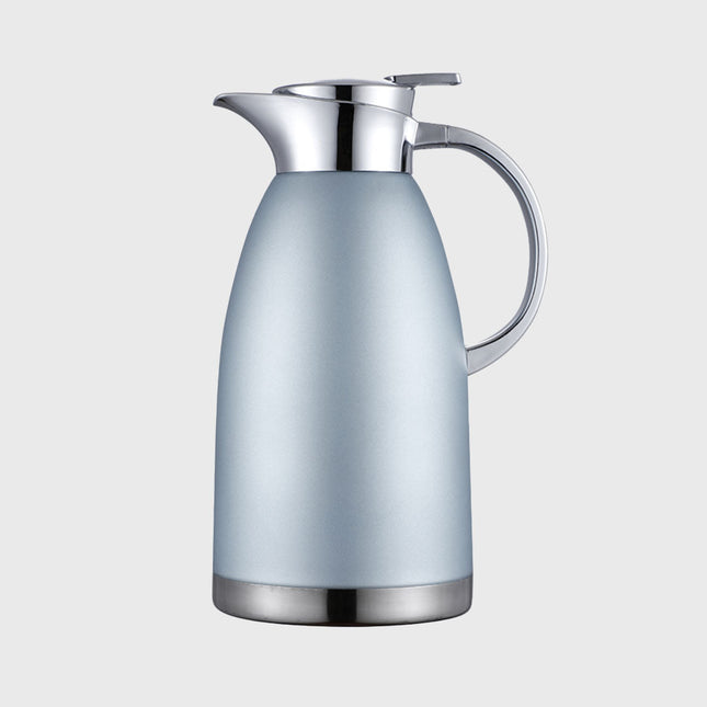 Soga 2.3L Blue Color 3-Layer Vacuum Insulated Stainless Steel Flask Ideal for Home and Office