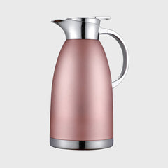 Soga 2.3L Rose Color 3-Layer Vacuum Insulated Stainless Steel Flask Ideal for Home and office Office