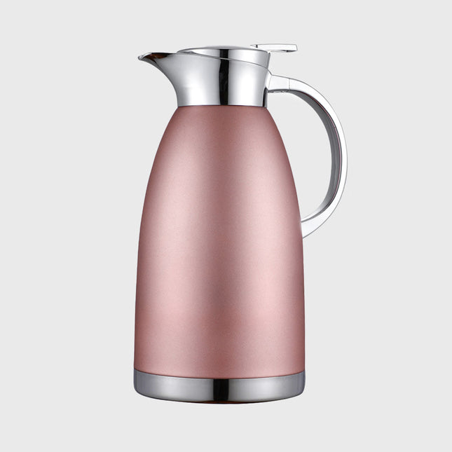 Soga 2.3L Rose Color 3-Layer Vacuum Insulated Stainless Steel Flask Ideal for Home and office Office