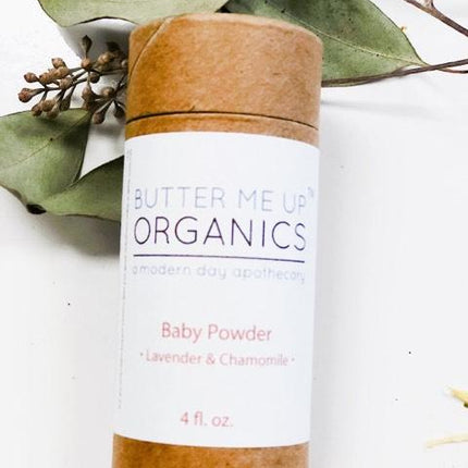 All Natural Talc Free Baby Powder / Organic Baby Powder / Feminine