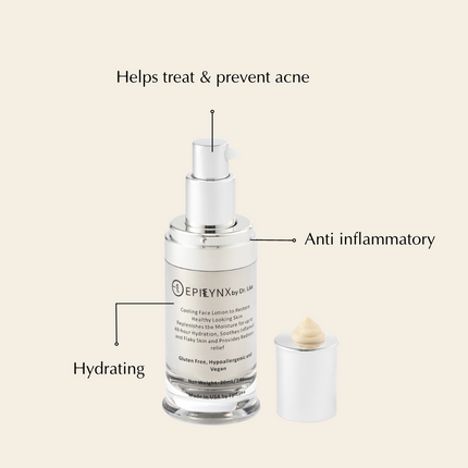 Lightweight Face Moisturizer for Sensitive & Dry Skin – Calming &