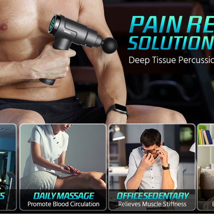 Massage Gun Deep Tissue Quiet Percussion Muscle Back Neck Head