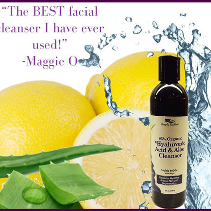 Organic Hyaluronic Acid & Aloe Micro Pearl Cleanser