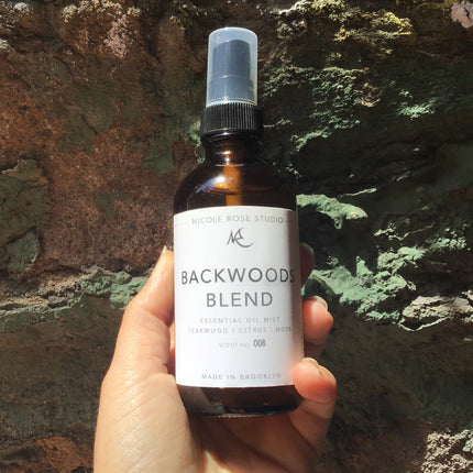 Backwoods Blend Organic Essential Oil Disinfectant Spray