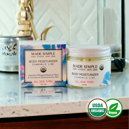 MOISTURIZER - Chamomile Lime - Certified Organic & Vegan