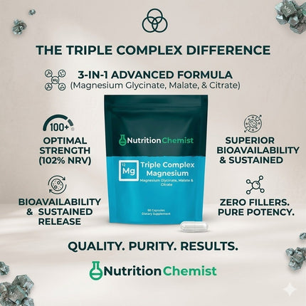 Magnesium Glycinate 3-in-1 Complex